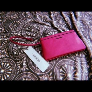 Calvin Klein wristlet wallet